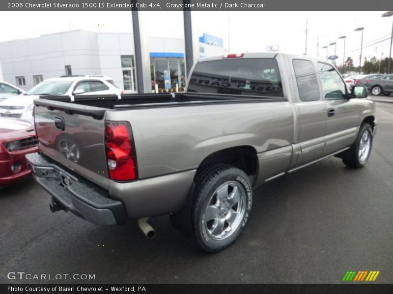 Graystone Metallic / Dark Charcoal 2006 Chevrolet Silverado 1500 LS Extended Cab 4x4