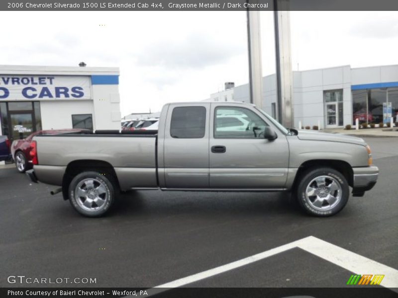 Graystone Metallic / Dark Charcoal 2006 Chevrolet Silverado 1500 LS Extended Cab 4x4
