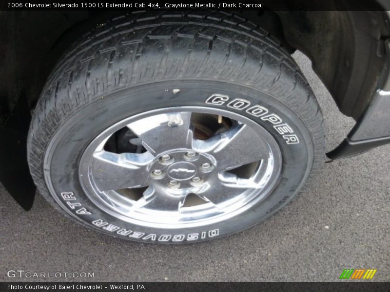 Graystone Metallic / Dark Charcoal 2006 Chevrolet Silverado 1500 LS Extended Cab 4x4