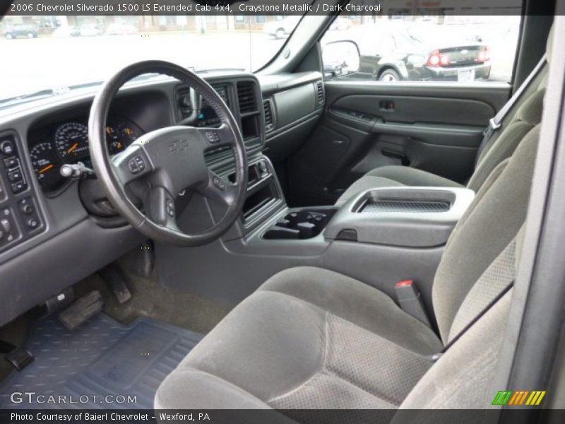 Graystone Metallic / Dark Charcoal 2006 Chevrolet Silverado 1500 LS Extended Cab 4x4