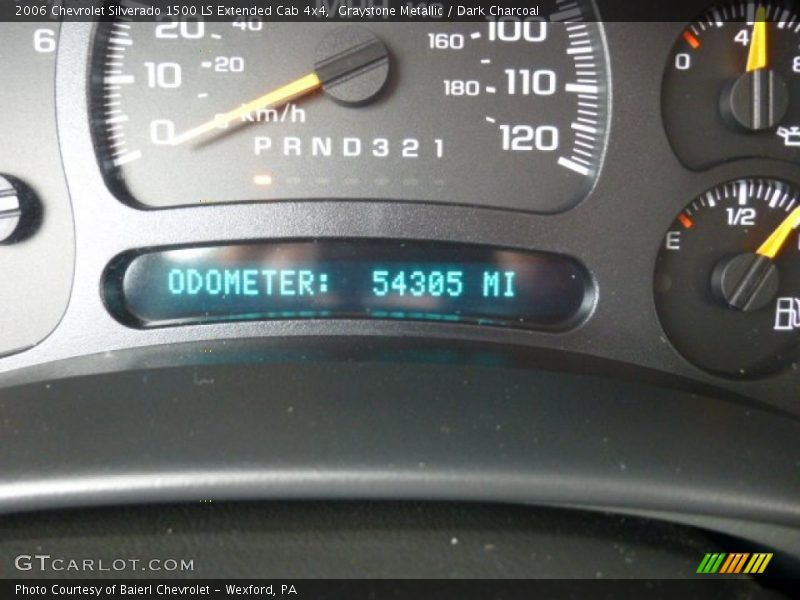 Graystone Metallic / Dark Charcoal 2006 Chevrolet Silverado 1500 LS Extended Cab 4x4