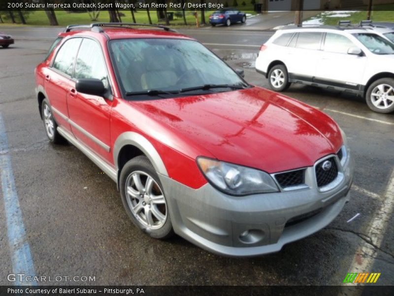 Front 3/4 View of 2006 Impreza Outback Sport Wagon