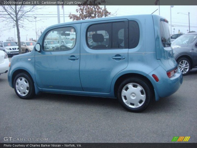 Caribbean Blue / Light Gray 2009 Nissan Cube 1.8 S