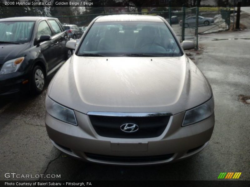 Golden Beige / Beige 2008 Hyundai Sonata GLS