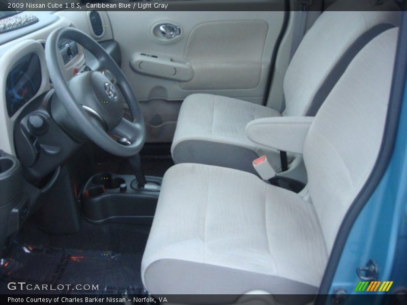Caribbean Blue / Light Gray 2009 Nissan Cube 1.8 S