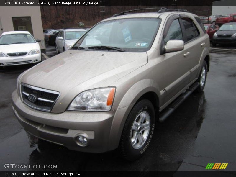 Sand Beige Metallic / Beige 2005 Kia Sorento EX 4WD