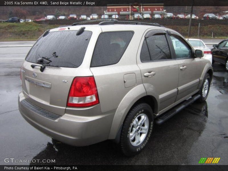 Sand Beige Metallic / Beige 2005 Kia Sorento EX 4WD