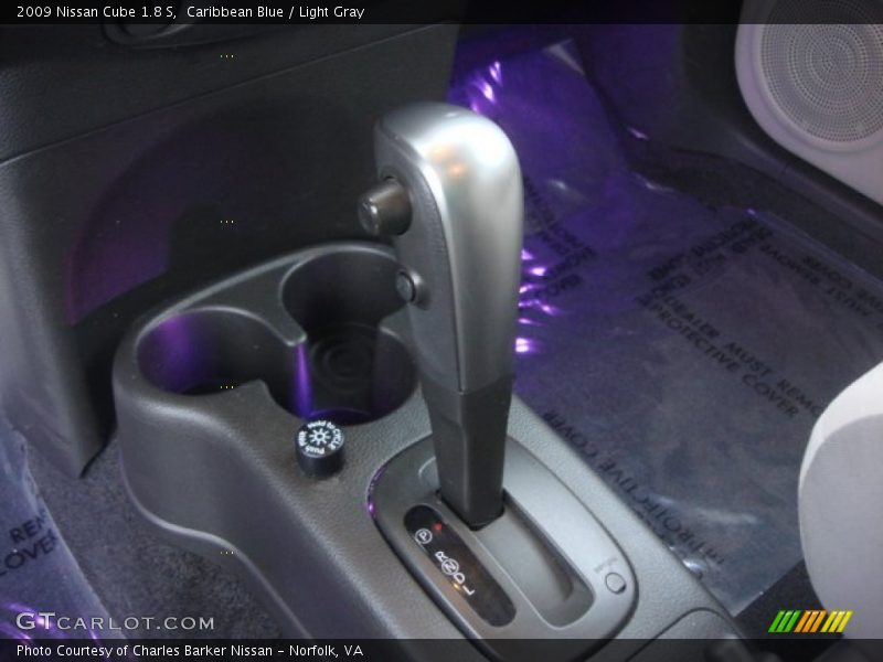 Caribbean Blue / Light Gray 2009 Nissan Cube 1.8 S