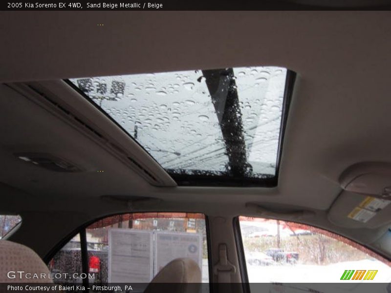 Sand Beige Metallic / Beige 2005 Kia Sorento EX 4WD