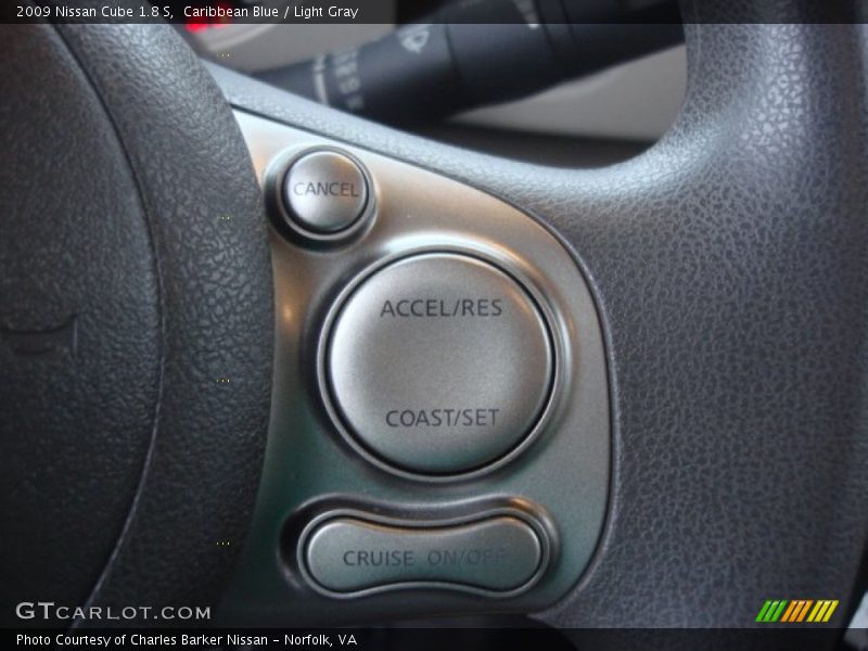 Caribbean Blue / Light Gray 2009 Nissan Cube 1.8 S