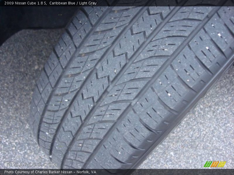 Caribbean Blue / Light Gray 2009 Nissan Cube 1.8 S
