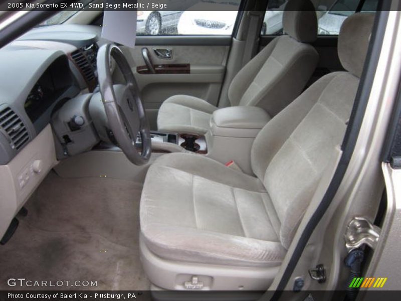 Sand Beige Metallic / Beige 2005 Kia Sorento EX 4WD