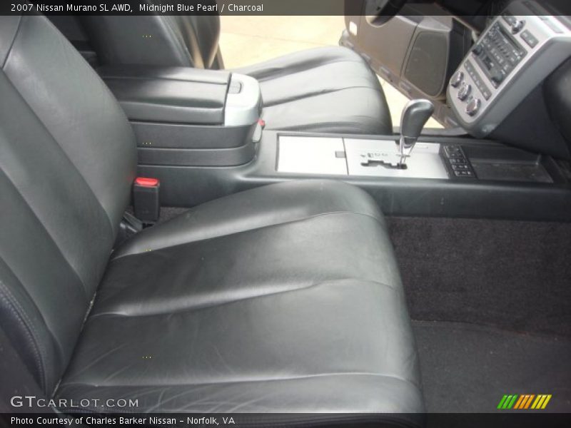 Midnight Blue Pearl / Charcoal 2007 Nissan Murano SL AWD