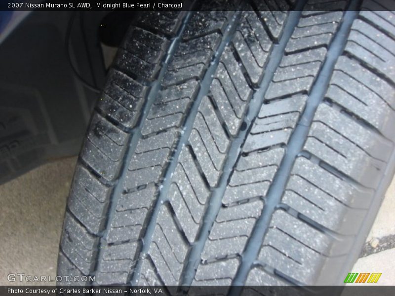Midnight Blue Pearl / Charcoal 2007 Nissan Murano SL AWD
