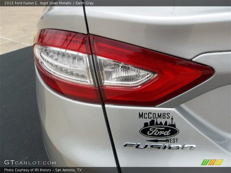 Ingot Silver Metallic / Earth Gray 2013 Ford Fusion S
