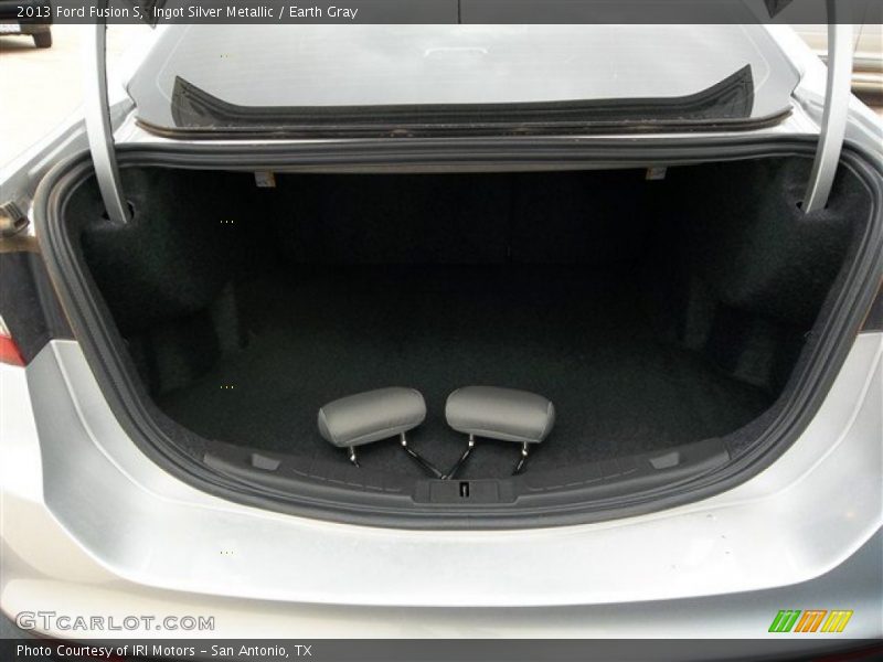 Ingot Silver Metallic / Earth Gray 2013 Ford Fusion S