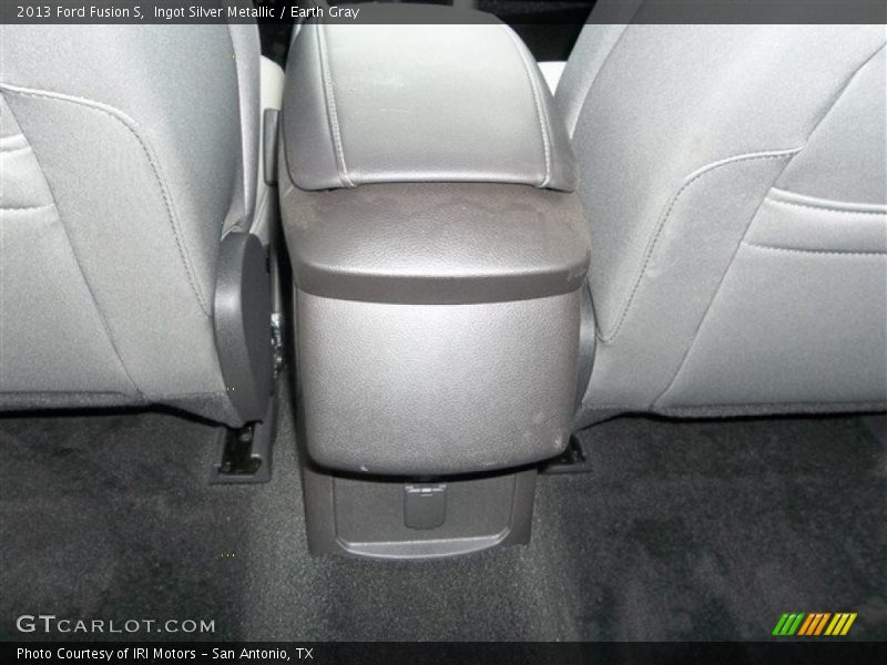 Ingot Silver Metallic / Earth Gray 2013 Ford Fusion S