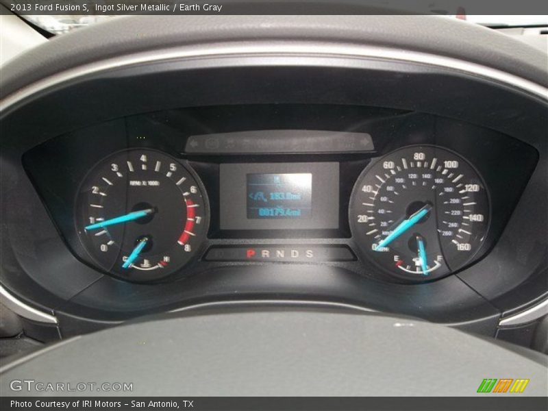 Ingot Silver Metallic / Earth Gray 2013 Ford Fusion S