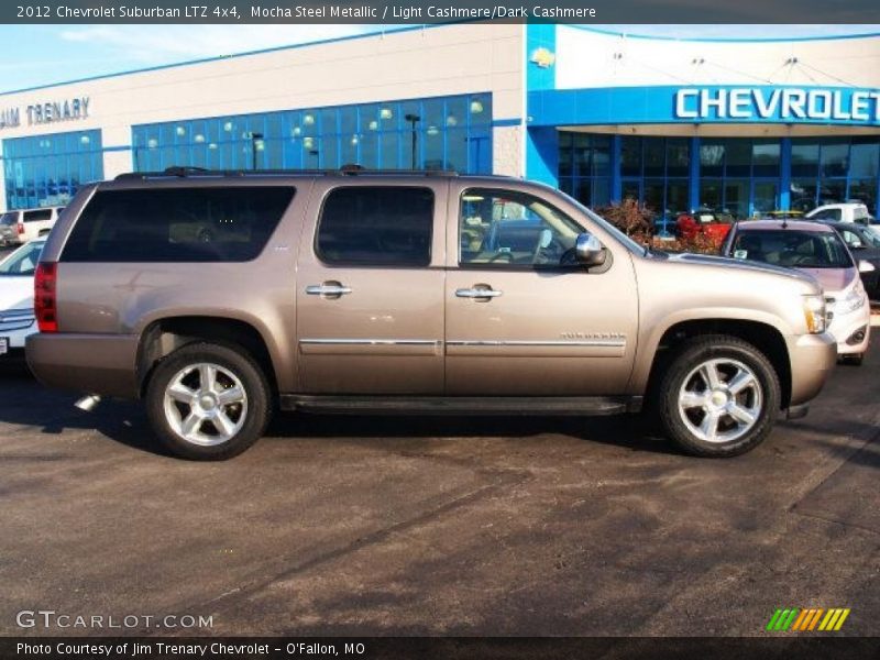 Mocha Steel Metallic / Light Cashmere/Dark Cashmere 2012 Chevrolet Suburban LTZ 4x4