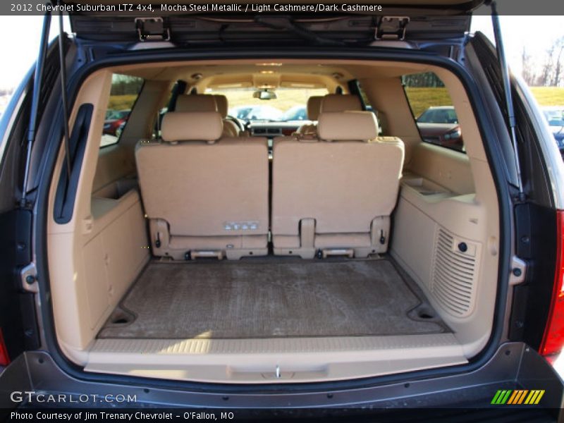 Mocha Steel Metallic / Light Cashmere/Dark Cashmere 2012 Chevrolet Suburban LTZ 4x4