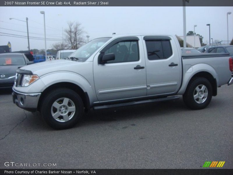 Radiant Silver / Steel 2007 Nissan Frontier SE Crew Cab 4x4