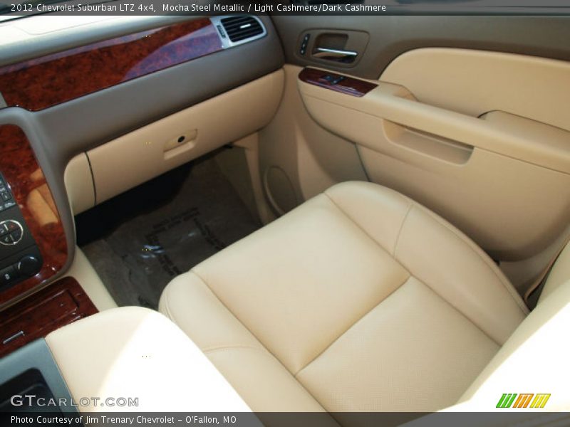 Mocha Steel Metallic / Light Cashmere/Dark Cashmere 2012 Chevrolet Suburban LTZ 4x4