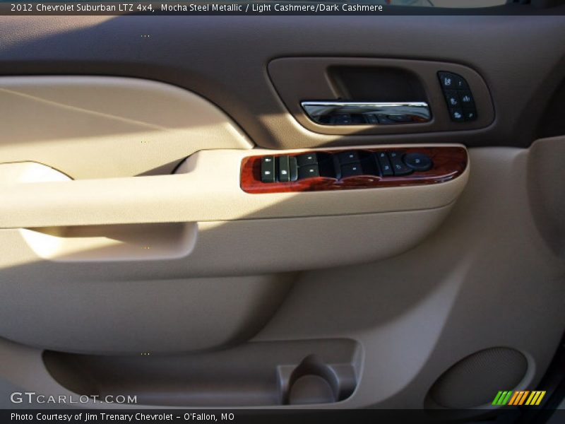 Mocha Steel Metallic / Light Cashmere/Dark Cashmere 2012 Chevrolet Suburban LTZ 4x4