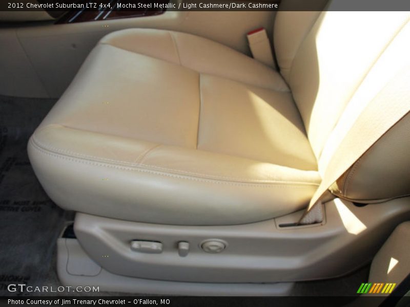 Mocha Steel Metallic / Light Cashmere/Dark Cashmere 2012 Chevrolet Suburban LTZ 4x4
