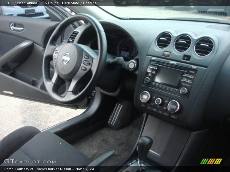 Dashboard of 2012 Altima 2.5 S Coupe