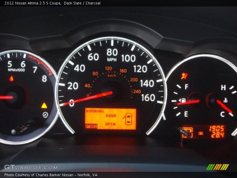 Dark Slate / Charcoal 2012 Nissan Altima 2.5 S Coupe