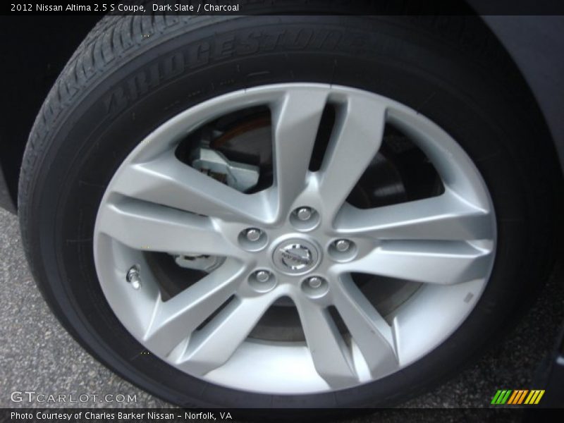  2012 Altima 2.5 S Coupe Wheel