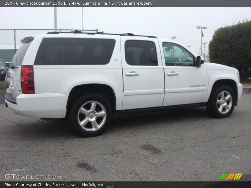 Summit White / Light Cashmere/Ebony 2007 Chevrolet Suburban 1500 LTZ 4x4