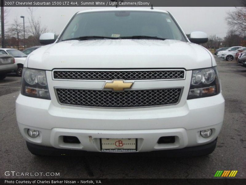 Summit White / Light Cashmere/Ebony 2007 Chevrolet Suburban 1500 LTZ 4x4