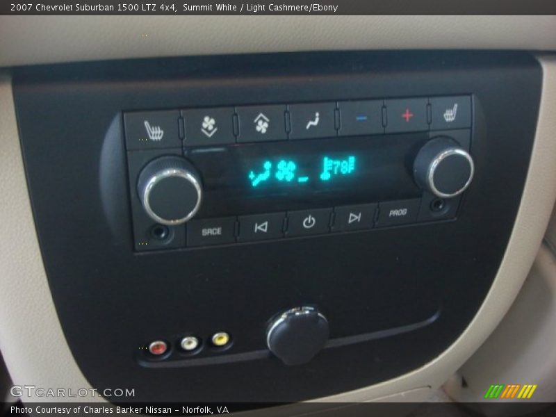 Summit White / Light Cashmere/Ebony 2007 Chevrolet Suburban 1500 LTZ 4x4