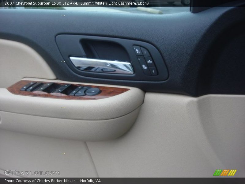 Summit White / Light Cashmere/Ebony 2007 Chevrolet Suburban 1500 LTZ 4x4