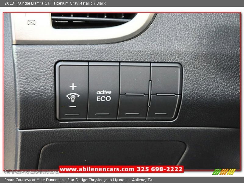 Titanium Gray Metallic / Black 2013 Hyundai Elantra GT