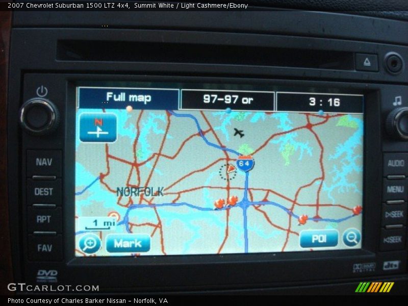 Summit White / Light Cashmere/Ebony 2007 Chevrolet Suburban 1500 LTZ 4x4