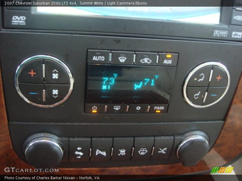 Summit White / Light Cashmere/Ebony 2007 Chevrolet Suburban 1500 LTZ 4x4