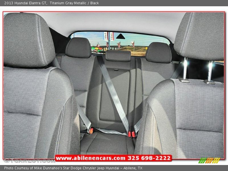 Titanium Gray Metallic / Black 2013 Hyundai Elantra GT