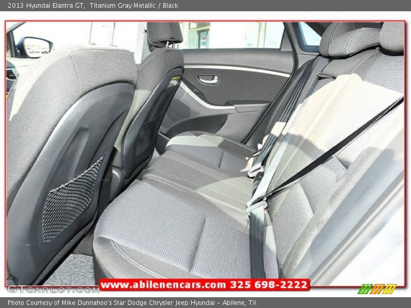 Titanium Gray Metallic / Black 2013 Hyundai Elantra GT