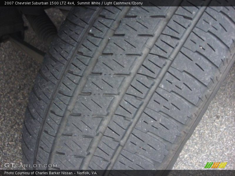 Summit White / Light Cashmere/Ebony 2007 Chevrolet Suburban 1500 LTZ 4x4