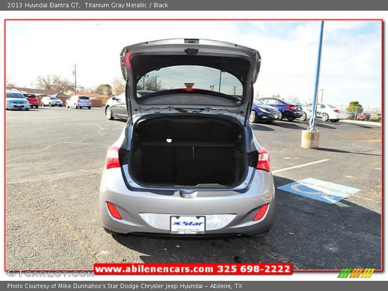 Titanium Gray Metallic / Black 2013 Hyundai Elantra GT
