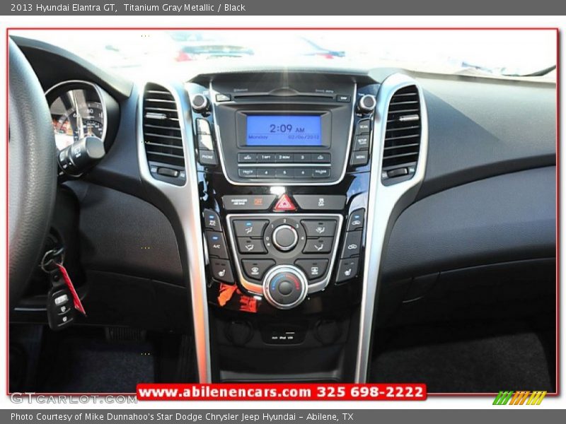 Titanium Gray Metallic / Black 2013 Hyundai Elantra GT