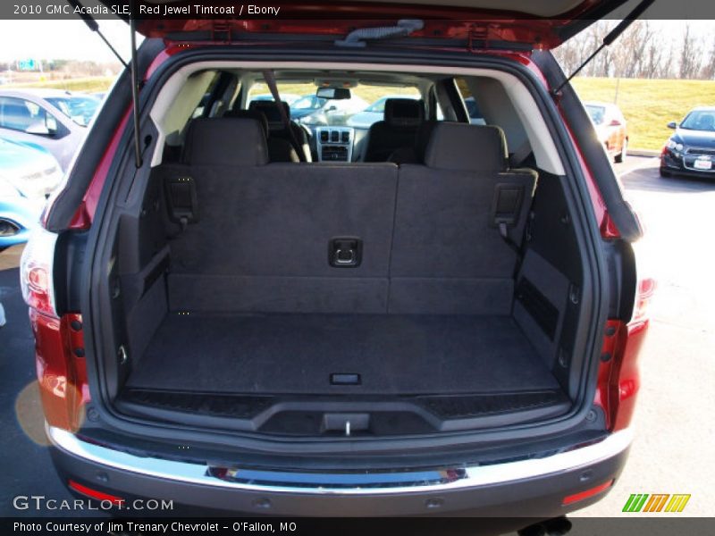 Red Jewel Tintcoat / Ebony 2010 GMC Acadia SLE