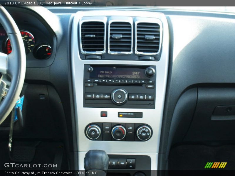 Red Jewel Tintcoat / Ebony 2010 GMC Acadia SLE