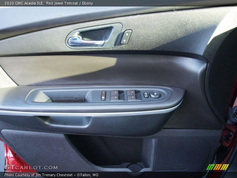 Red Jewel Tintcoat / Ebony 2010 GMC Acadia SLE