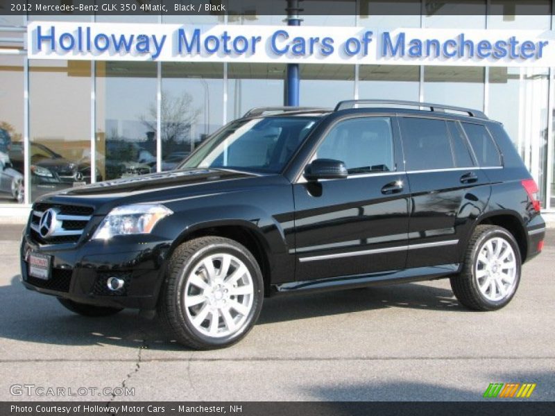 Black / Black 2012 Mercedes-Benz GLK 350 4Matic
