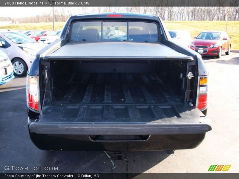 Formal Black / Gray 2008 Honda Ridgeline RTL