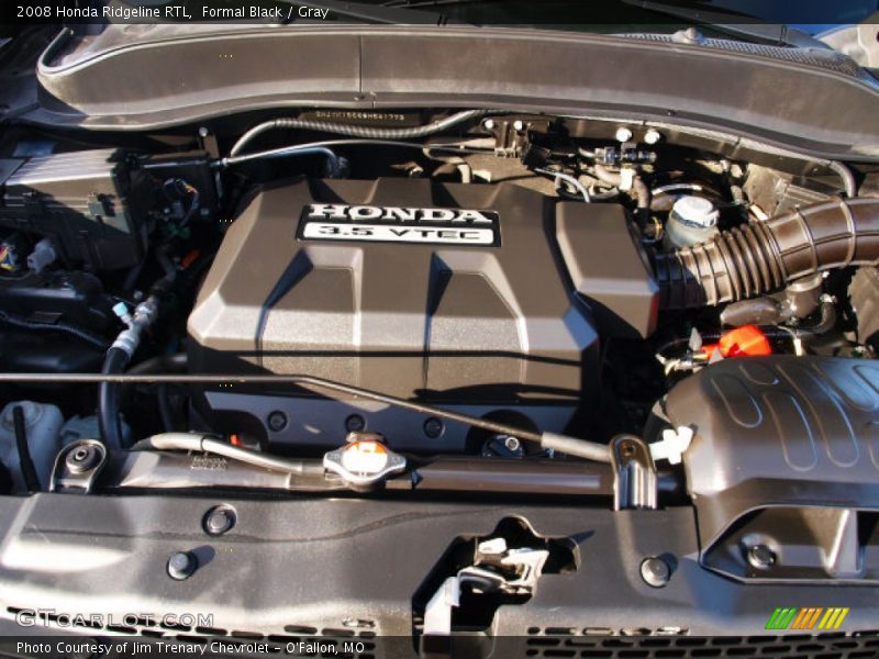 Formal Black / Gray 2008 Honda Ridgeline RTL