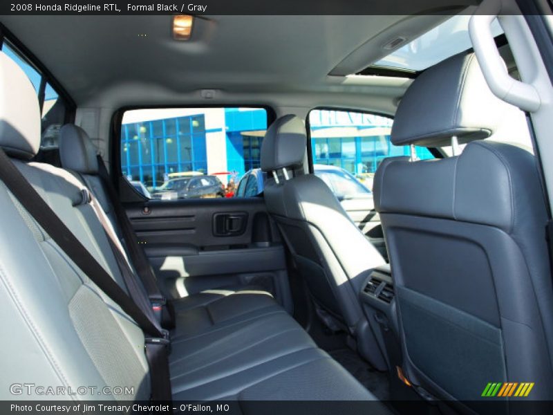 Formal Black / Gray 2008 Honda Ridgeline RTL